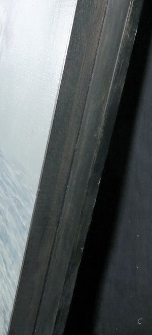 Pieter Visser - Olieverf op doek, Z.T. Compositie met zwevende man - Ingelijst kopen? Bied vanaf 1!