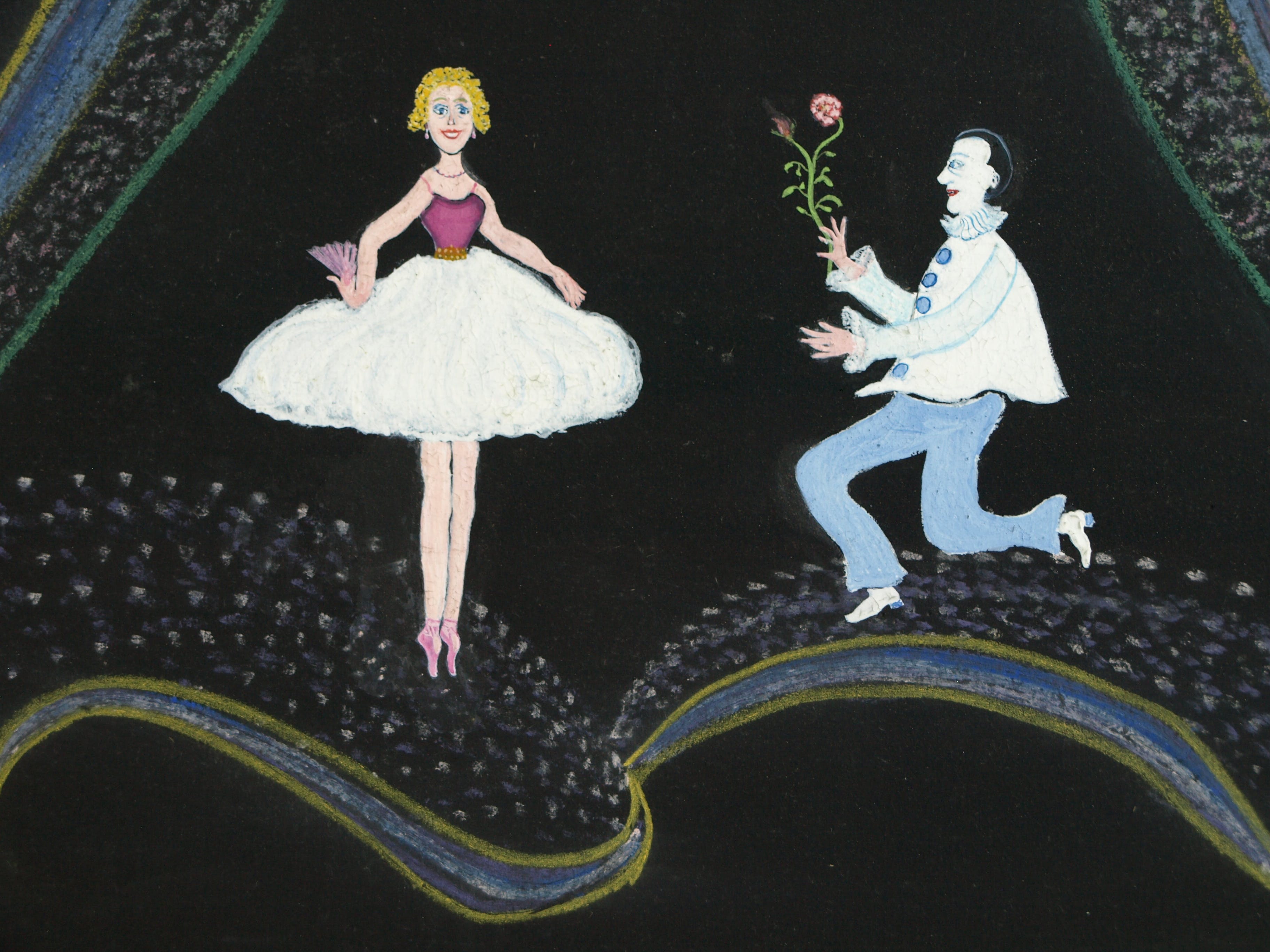 Bernard Canter - Qu ‘il est Bête! - Olieverf en pastel op karton - gesigneerd - 1941 verkocht voor € 25!