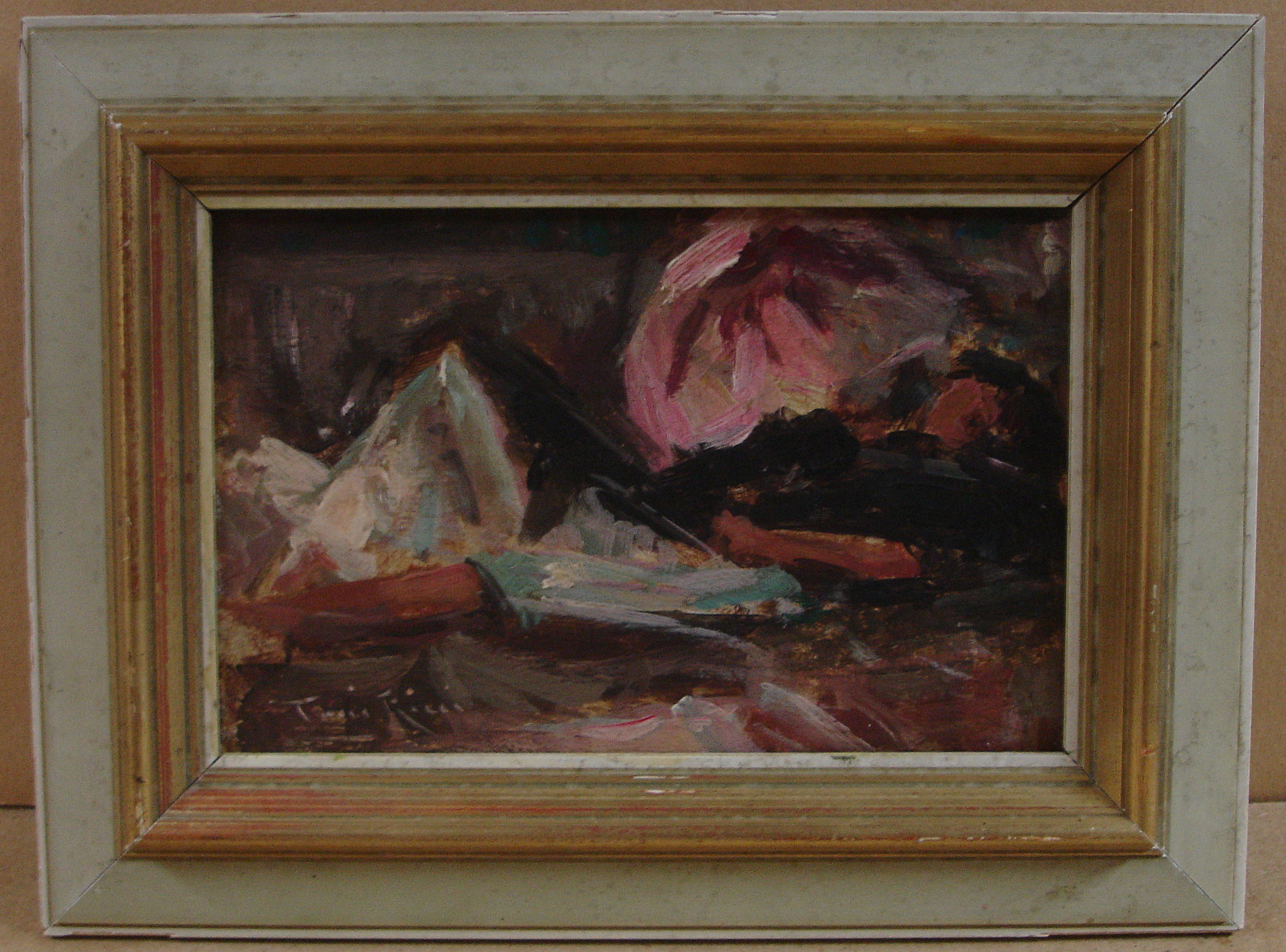 Niet of onleesbaar gesigneerd - Toni Ricci liggende dame kopen? Bied vanaf 1!