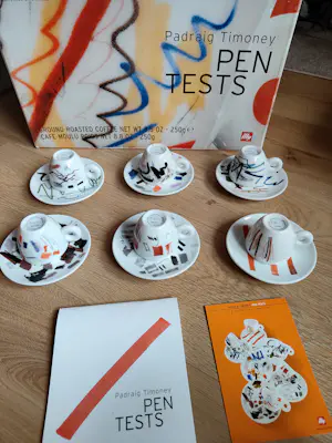 illy Art Collection - illy collection - 2004 - espresso cups - Padraig Timoney - Pen test kopen? Bied vanaf 120!