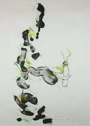 Ger Lataster - Litho op papier, Man met kaars - Ingelijst kopen? Bied vanaf 80!