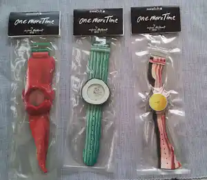 Alfred Hofkunst - One more time , "the Swatchables" Armbanduhren verkauft für € 80!