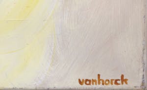 Hans Vanhorck - Olieverf op doek, Abstract painting (Zeer groot) kopen? Bied vanaf 600!