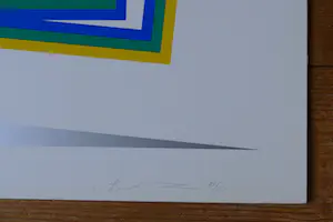 Cyril Lixenberg - Abstract geometrische compositie kopen? Bied vanaf 40!