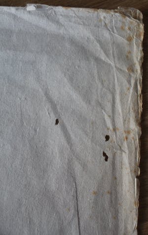 Jef Diederen - Houtsnede op Japans papier - 1975 kopen? Bied vanaf 50!