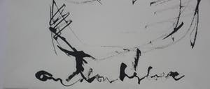 Anton Heyboer - inkttekening: kip kopen? Bied vanaf 175!