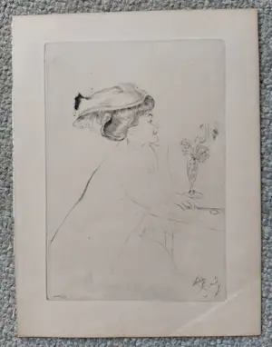 Louis Legrand - Portrait de Madame D. kopen? Bied vanaf 35!