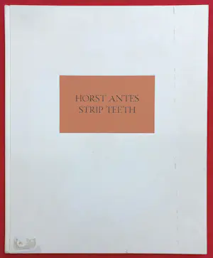 Horst Antes - Strip Teeth, complete uitgave met 7 pochoirs + gesigneerde aquarel kopen? Bied vanaf 1000!