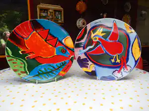 Corneille - serveer en bbq-schaal verkocht voor € 50!