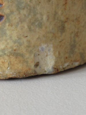 Vallauris Keramiek - Vierkante gres aardewerken Herbier vaas - Raymonde Leduc kopen? Bied vanaf 1!