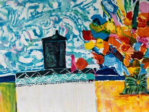 Wendy Chazin - Flowers with tablecloths kopen? Bied vanaf 70!