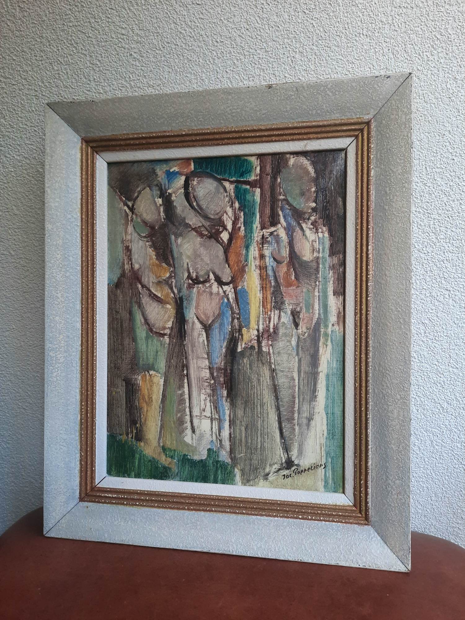 Jacques van Poppeliers - 3 vrouwfiguren kopen? Bied vanaf 95!