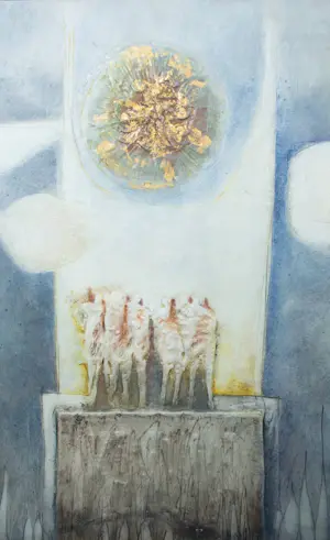 Jan Steen (II) - Reliëfschilderij op zink, Drieluik kopen? Bied vanaf 450!