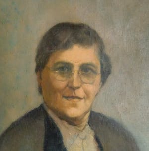 Niet of onleesbaar gesigneerd - Hollandse School 20e eeuw eind 19e eeuw - Portret van een dame kopen? Bied vanaf 1!