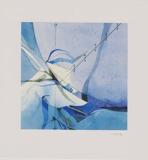Bodo Schramm - e.a: collectie van zes zeefdrukken: Abstracte composities I t/m VI kopen? Bied vanaf 24!