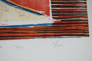 Aldrik Salverda - litho voor de Gelderse Grafiekmap uit 1990 kopen? Bied vanaf 35!