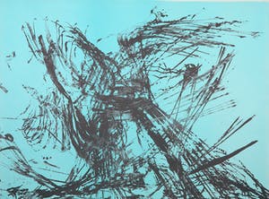 Asger Jorn - Litho, Zonder titel (+ affiche) kopen? Bied vanaf 1!