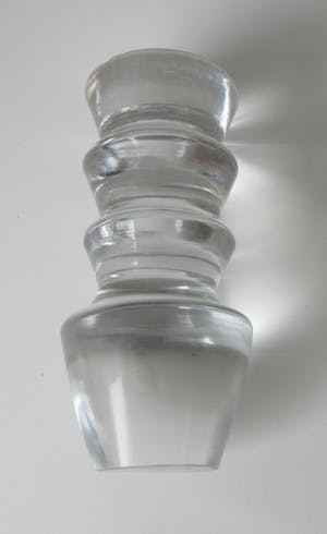 Niet of onleesbaar gesigneerd - Grote art deco modernistische kristallen karaf kopen? Bied vanaf 10!