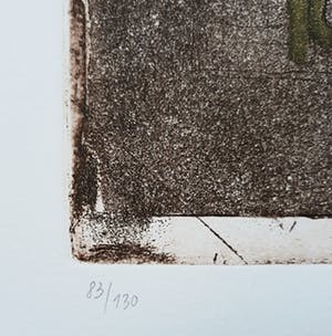 Noriko Ogawa - Naakt, aquatint ets kopen? Bied vanaf 40!