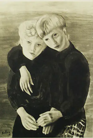 Moïse Kisling - "Brüder 1925"-Gedruckt auf der Aulard-Presse in Paris. kaufen? Bieten Sie von 199!