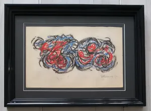 Theo Wolvecamp - Abstracte voorstelling kopen? Bied vanaf 235!