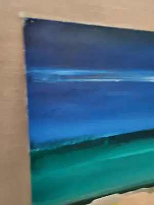 Frans de Wit - Surrealistisch schilderij 'Aan het strand' - circa 1960 kopen? Bied vanaf 175!