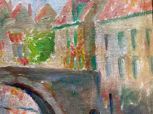 Niet of onleesbaar gesigneerd - Peerdenbrug in Brugge kopen? Bied vanaf 1!