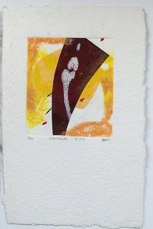 Bernard Alligand - Twee werken: Caresses d´ été en Vestiges kopen? Bied vanaf 49!