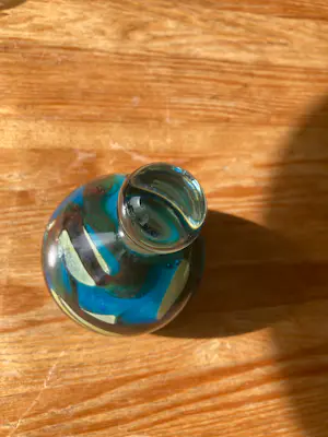 Mdina kunstglas - vintage Mdina glazen presse-papier, gemaakt door Michael Harris op Malta. kopen? Bied vanaf 55!