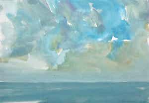 Paul Overhaus - Zeegezicht verkocht voor € 60!