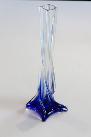 Moser - facetgeslepen kristallen vaas kopen? Bied vanaf 35!