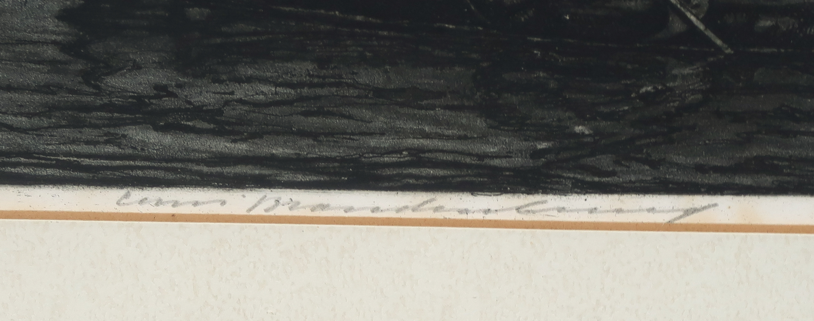 Cornelis Brandenburg - Ets, Dom Utrecht - Ingelijst kopen? Bied vanaf 1!