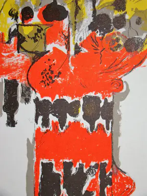 Graham Sutherland - Compositie voor de 20e eeuw - 1972 - Originele lithografie - Mourlot kopen? Bied vanaf 50!