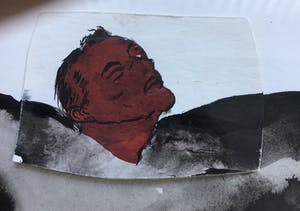 AcheterMelle de Boer - Collage, Superman, gesigneerd en ingelijst, unica? Enchérissez de 25!