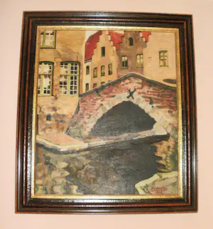 Jules Verstraeten - "Uitzicht op Brugge/De Brug" kopen? Bied vanaf 125!