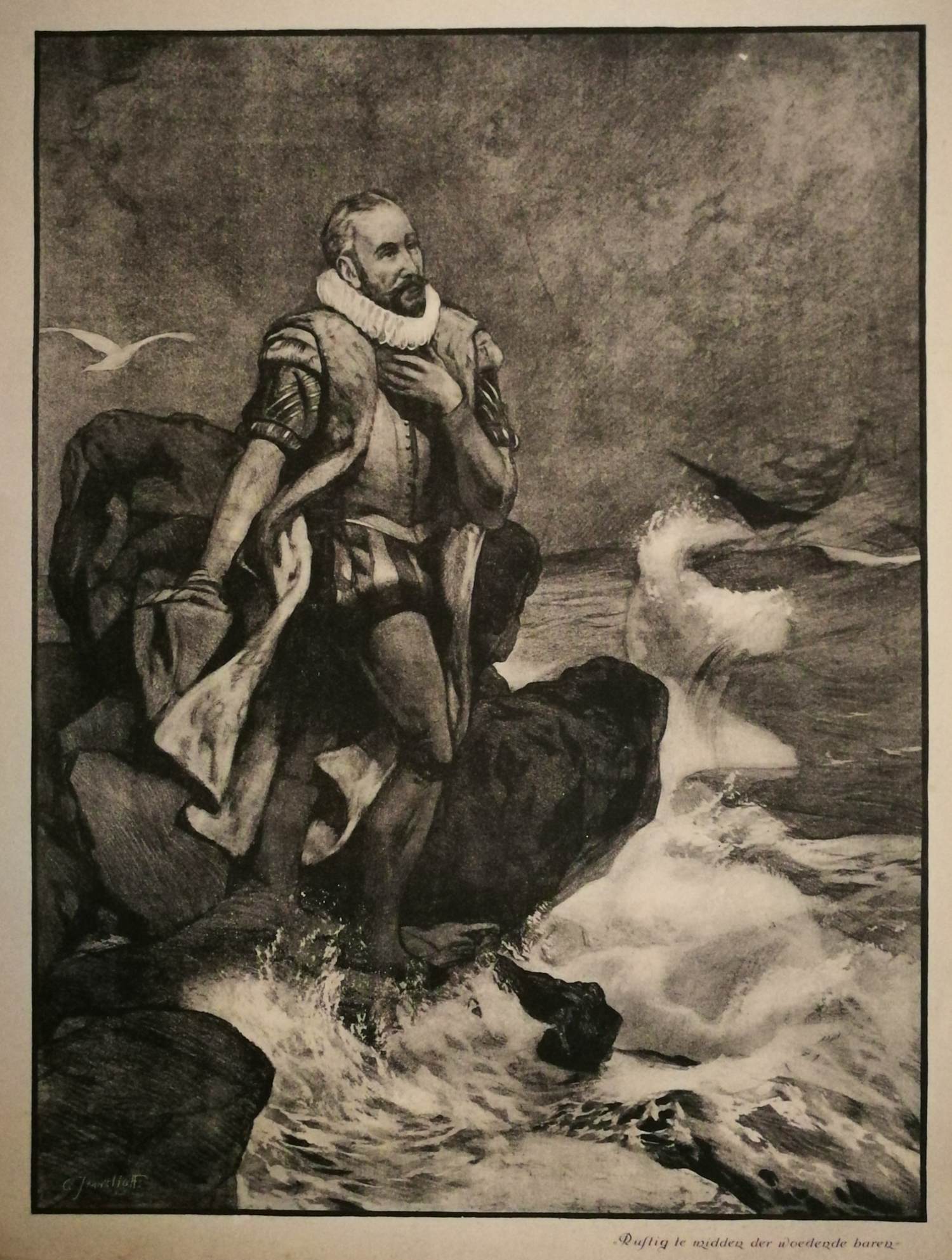 Adriaan van 't Hoff - Rustig te midden der woedende baren. kopen? Bied vanaf 49!