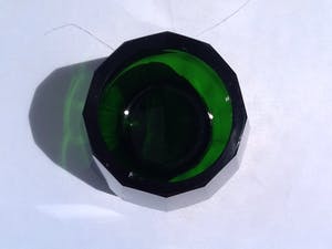 Moser - Facet geslepen kristallen vaas. kopen? Bied vanaf 35!