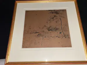 Lodewijk Schelfhout - Grazende koe in een weiland kopen? Bied vanaf 100!