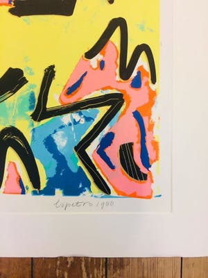 Bettina Lopetro - grote zeefdruk Hot Spot, 21/21 kopen? Bied vanaf 10!