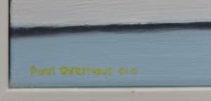 Paul Overhaus - Olieverf op doek, Nieuwbouw I - Ingelijst (Zeer Groot) kopen? Bied vanaf 150!