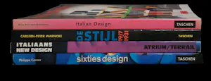 Various Artists Books - Lot van 4 boeken over design! Italiaans, Sixties, en De Stijl! kopen? Bied vanaf 1!