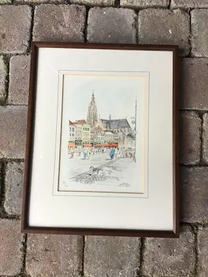 Jos van Dijk - Grote Markt Breda kopen? Bied vanaf 50!