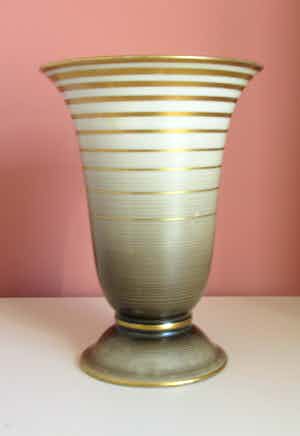 Furstenberg - Art deco porseleinen vaas verkocht voor € 28!
