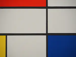 Piet Mondriaan - Piet MONDRIAAN: Compositie C nr. III in rood, blauw en geel, lithografie kopen? Bied vanaf 129!