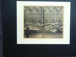 Aart van Dobbenburgh - PAKHUIZEN PRINSENEILAND AMSTERDAM verkocht voor € 70!