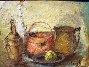 Piet van den Bergh - Expressionistisch stilleven - kopen? Bied vanaf 99!