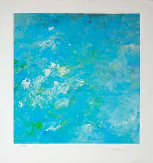 Armando - Giclée op papier, Wasser verkocht voor € 120!