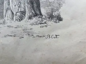 Barend Cornelis Koekkoek - Bomen. Litho. kaufen? Bieten Sie von 20!