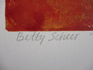 Betty Scheer - "5 Vissen" 40/70 kopen? Bied vanaf 70!