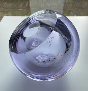 George Broft - Unique glasobject “ ALEXANDRIT “ van George Broft kopen? Bied vanaf 199!